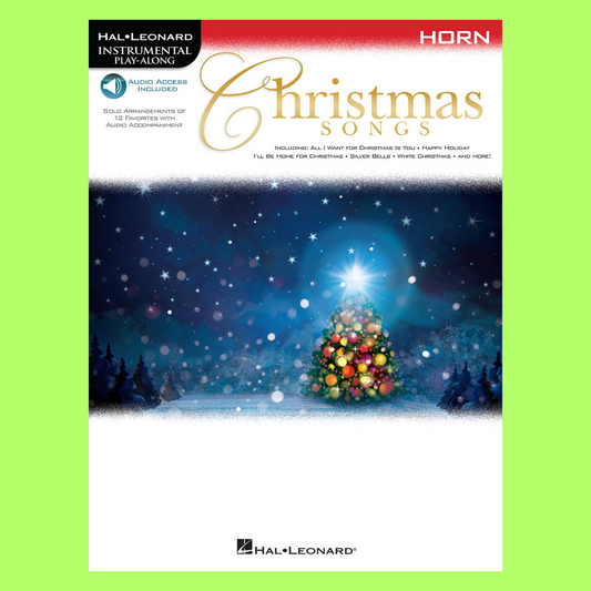 Christmas Songs For Horn Play Along Book/Ola