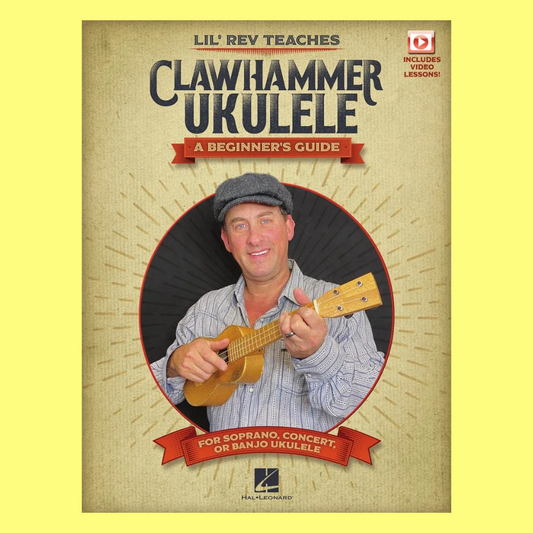 Lil' Rev Teaches Clawhammer Ukulele Book/Olm