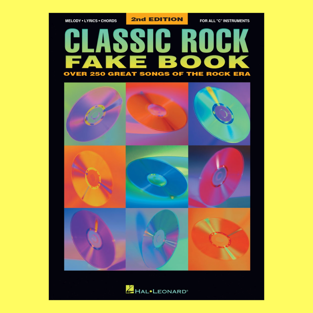 Classic Rock Fake Book For Piano, Vocal & Guitar, C Instruments (2nd Edition)