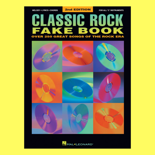 Classic Rock Fake Book For Piano, Vocal & Guitar, C Instruments (2nd Edition)