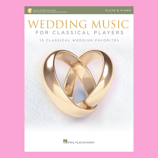 Wedding Music - Classical Players Flute Book with Piano Accompaniment (Book/Ola)