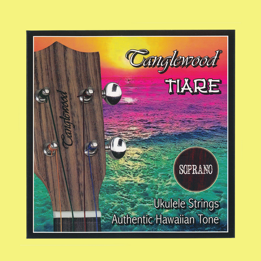 Tanglewood Soprano Ukulele Rainbow Coloured String Set