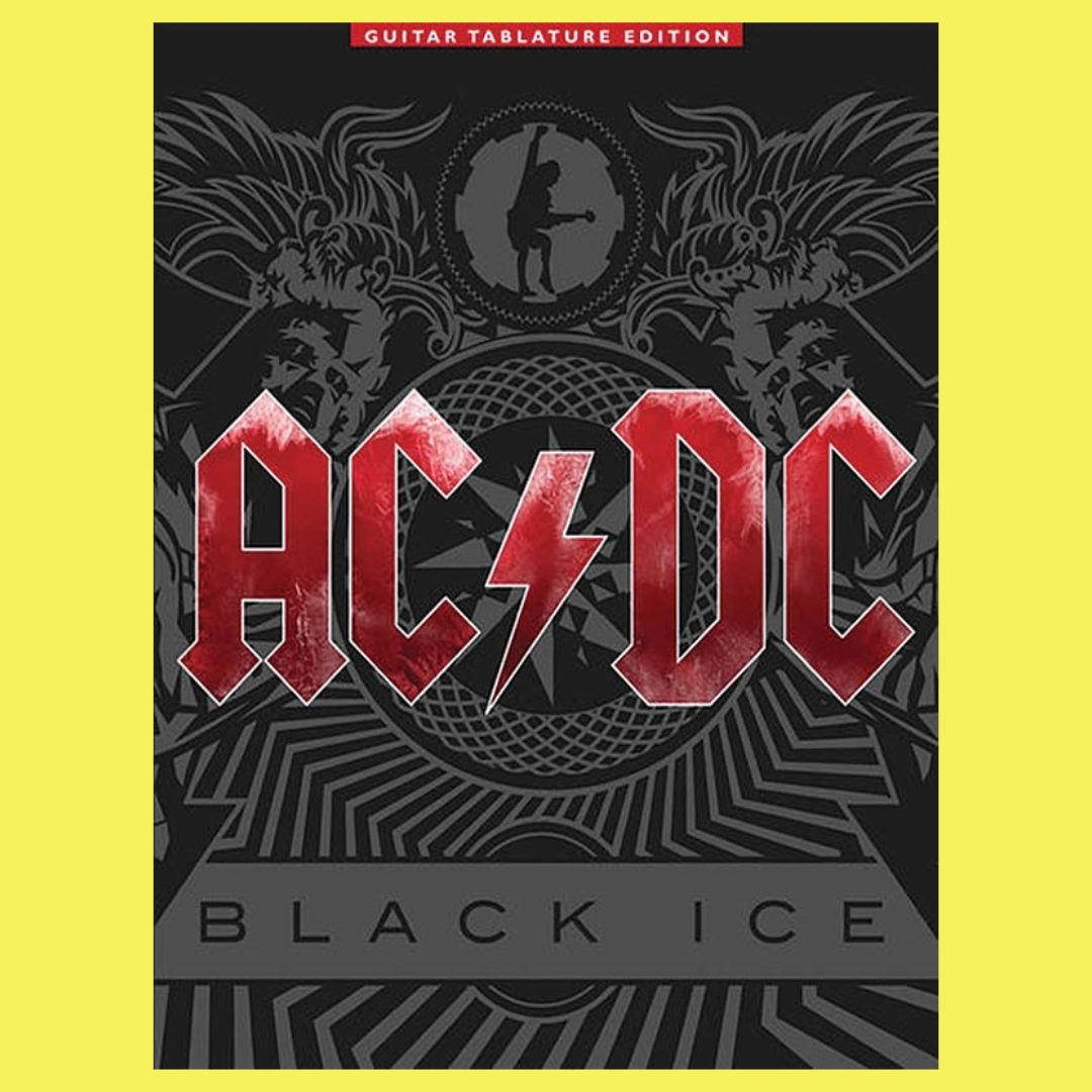 AC/DC Black Ice Guitar Tab Book