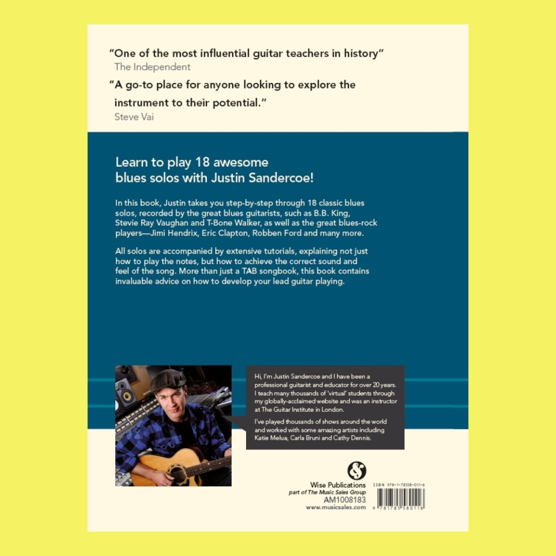 Justinguitar.Com Blues Lead Guitar Solos Book