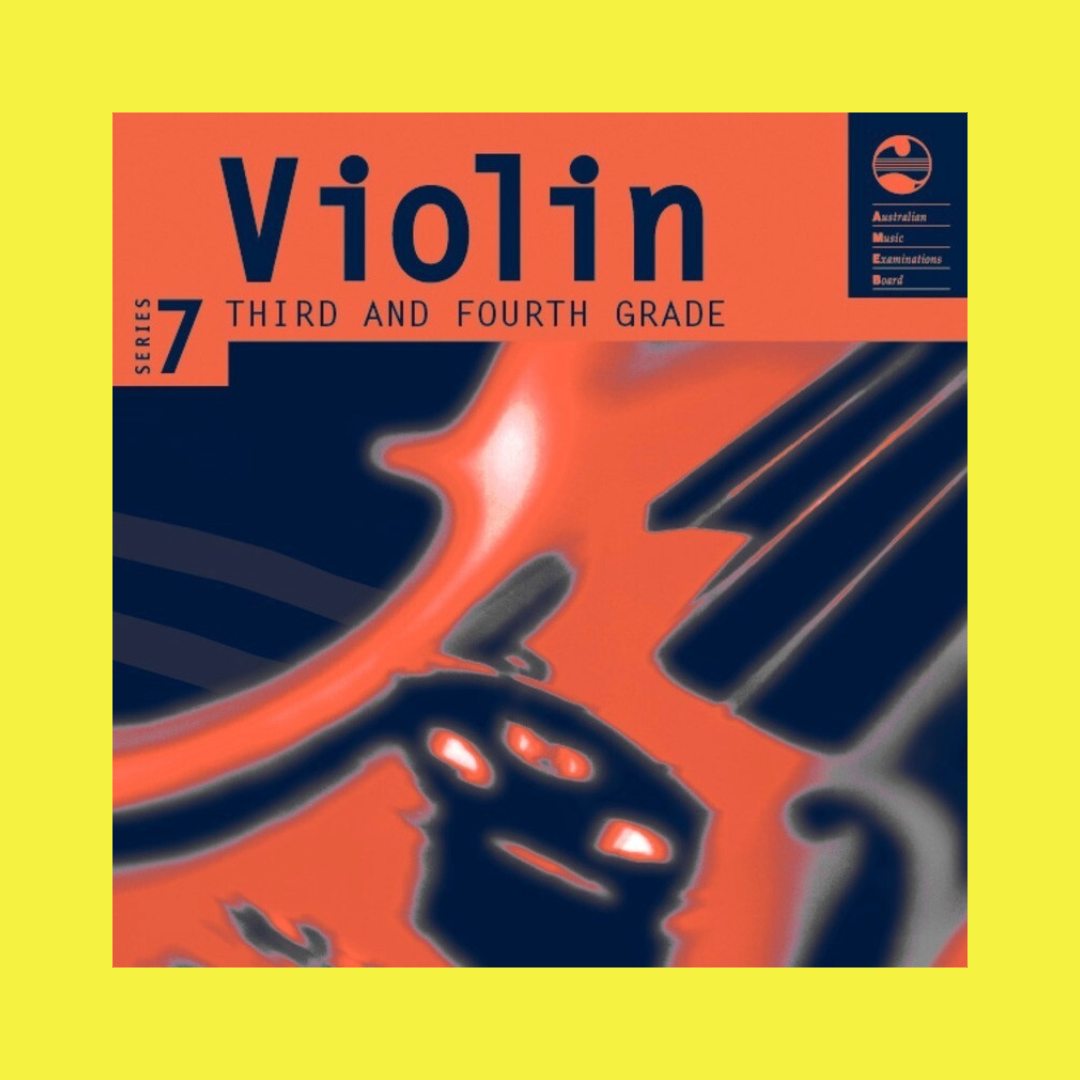 Ameb Violin Series 7 - Grade 3 To 4 Series Recording Cd And Notes Booklet