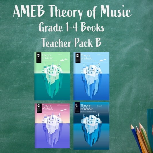 AMEB Theory of Music - Teacher Pack B (Grade 1-4 Books)