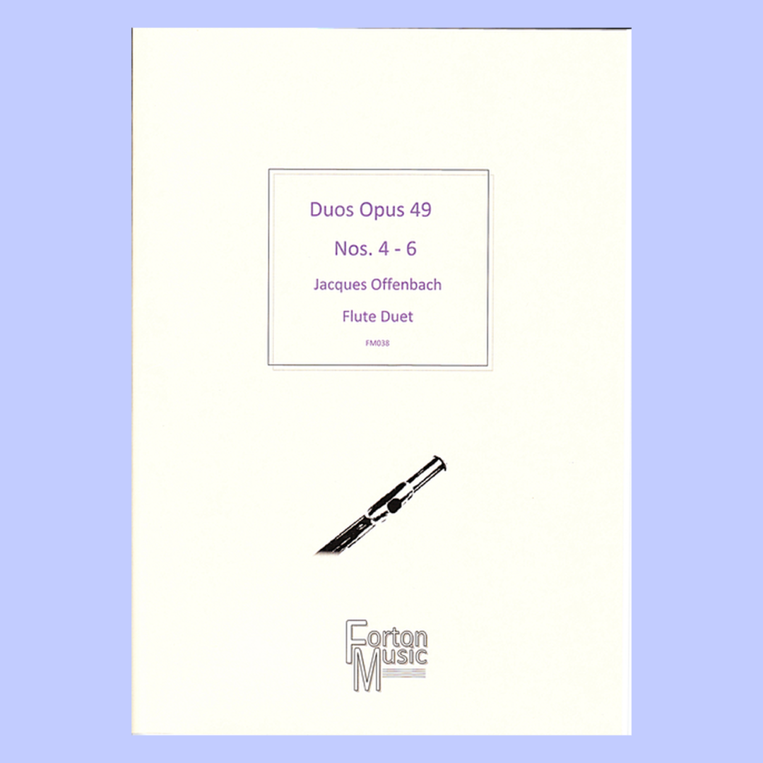 Flute Duos Op 49 Nos 4 - 6 Book