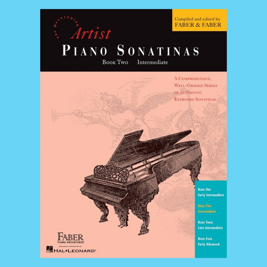 Faber Piano Literature - Developing Artist Piano Sonatinas Book 2