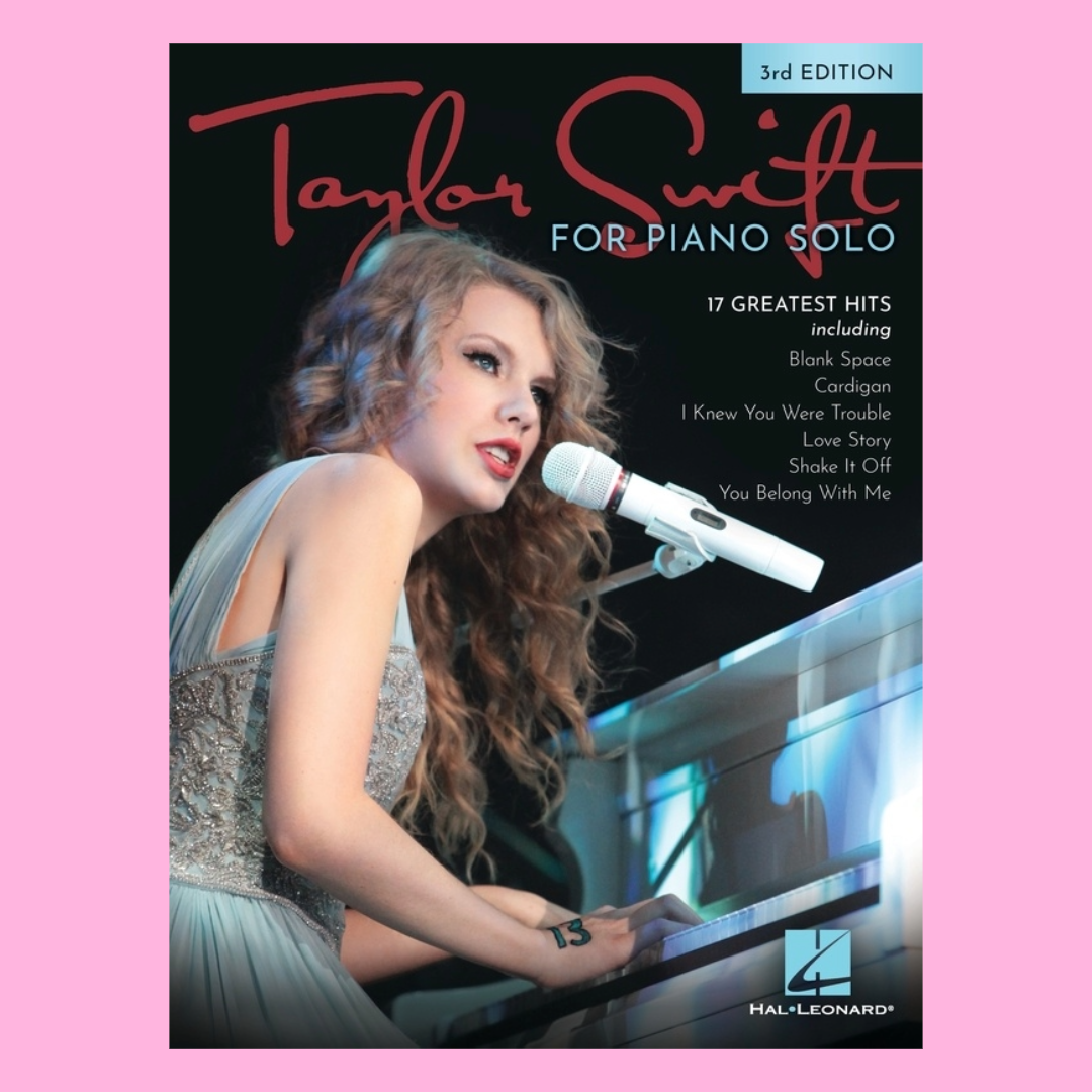 Taylor Swift For Piano Solo Songbook (3rd Edition)