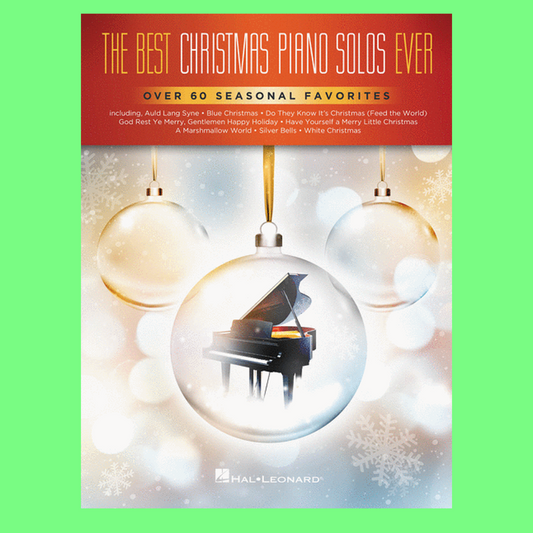 The Best Christmas Piano Solos Ever Book