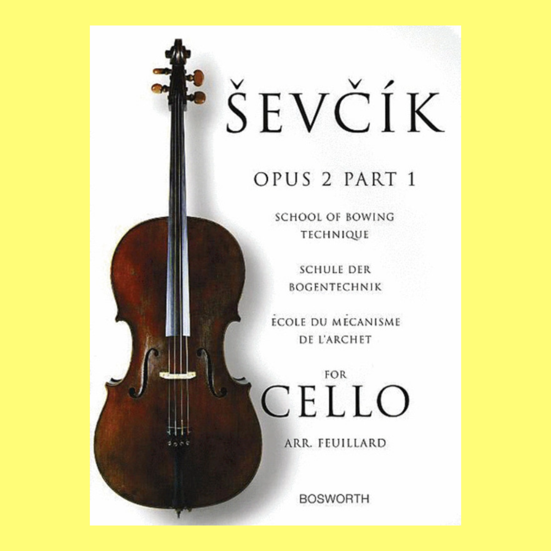 Sevcik Cello Studies Op. 2 Part 1 Book (New Edition)