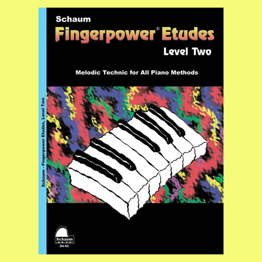 Schaum Fingerpower - Etudes Level 2 Piano Book