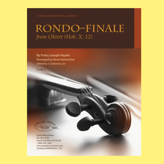 Rondo Finale From Oktett Hob X:12 String Orchestra Level 4 Score/Parts