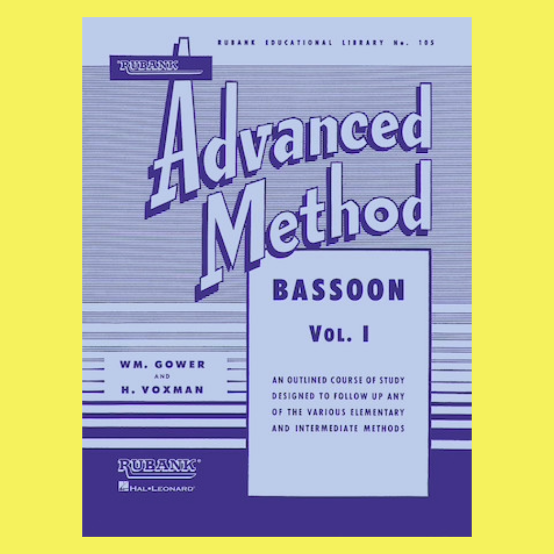 Rubank Advanced Method - Bassoon Volume 1 Book