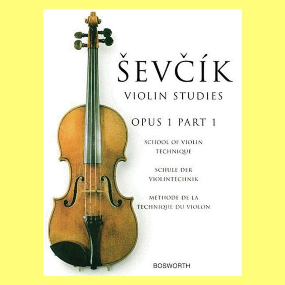 Sevcik Violin Studies Op 1 Part 1 Book (New Edition)