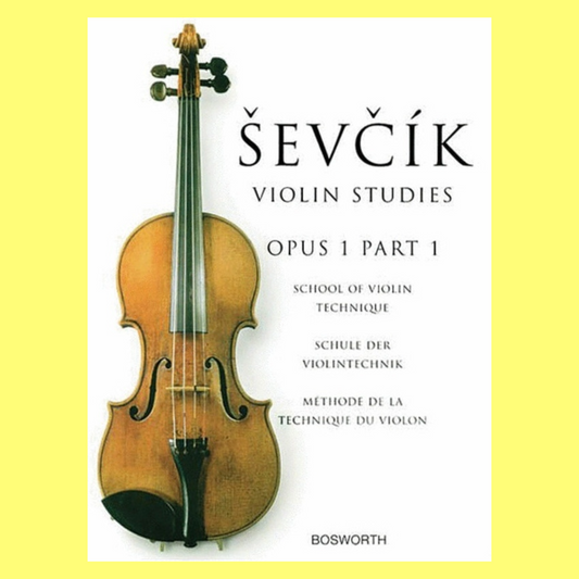 Sevcik Violin Studies Op 1 Part 1 Book (New Edition)