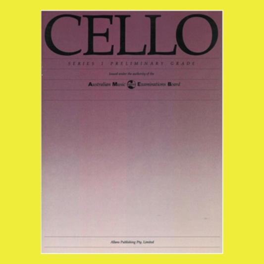 AMEB Cello - Preliminary Grade Series 1 Book (Vintage Edition)