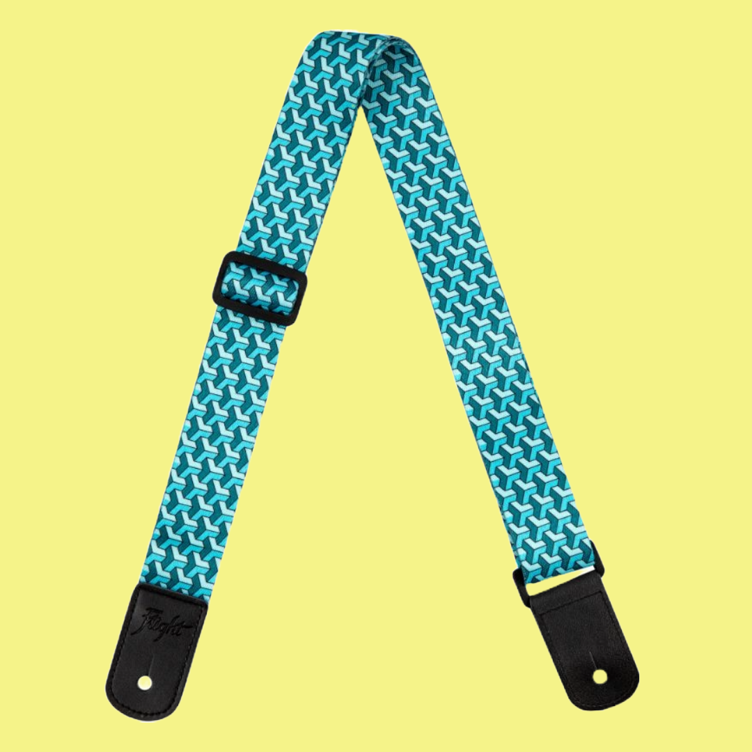 Flight S35 - Trail Blue Polyester Ukulele Strap