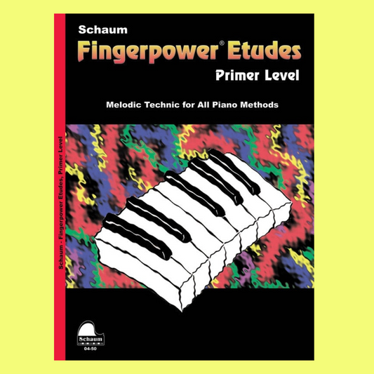 Schaum Fingerpower - Etudes Primer Level Piano Book