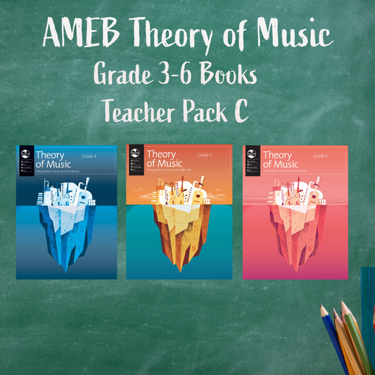 AMEB Theory of Music - Teacher Pack C (Grade 4-6 Books)