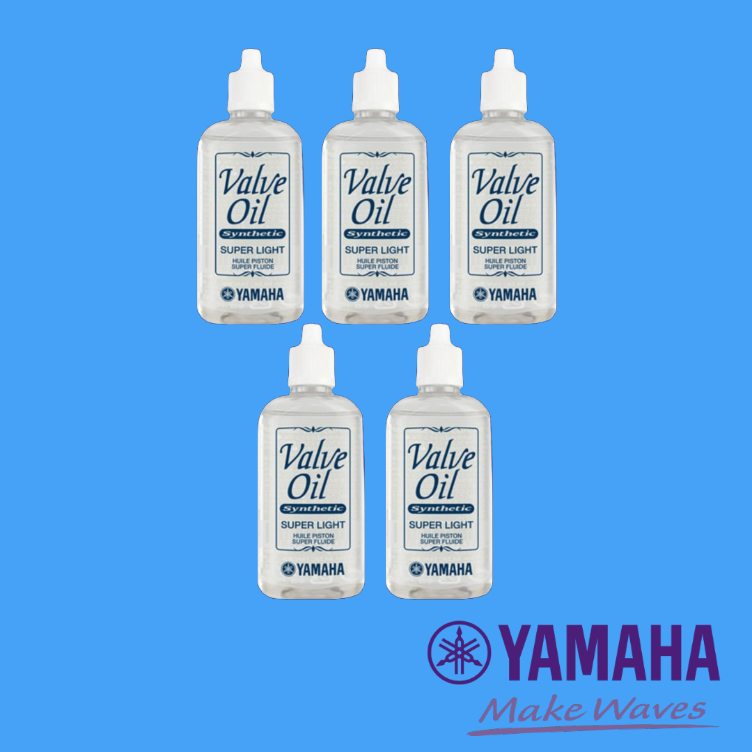 Yamaha Valve Oil Super Light (60ml) - 5 Pack