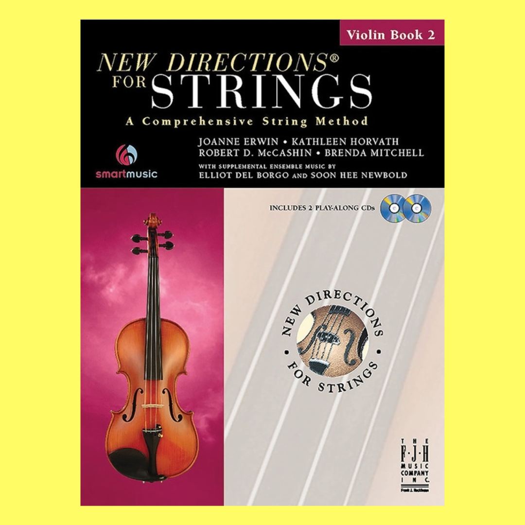 New Directions For Strings - Violin Book 2 (Book/Cd)