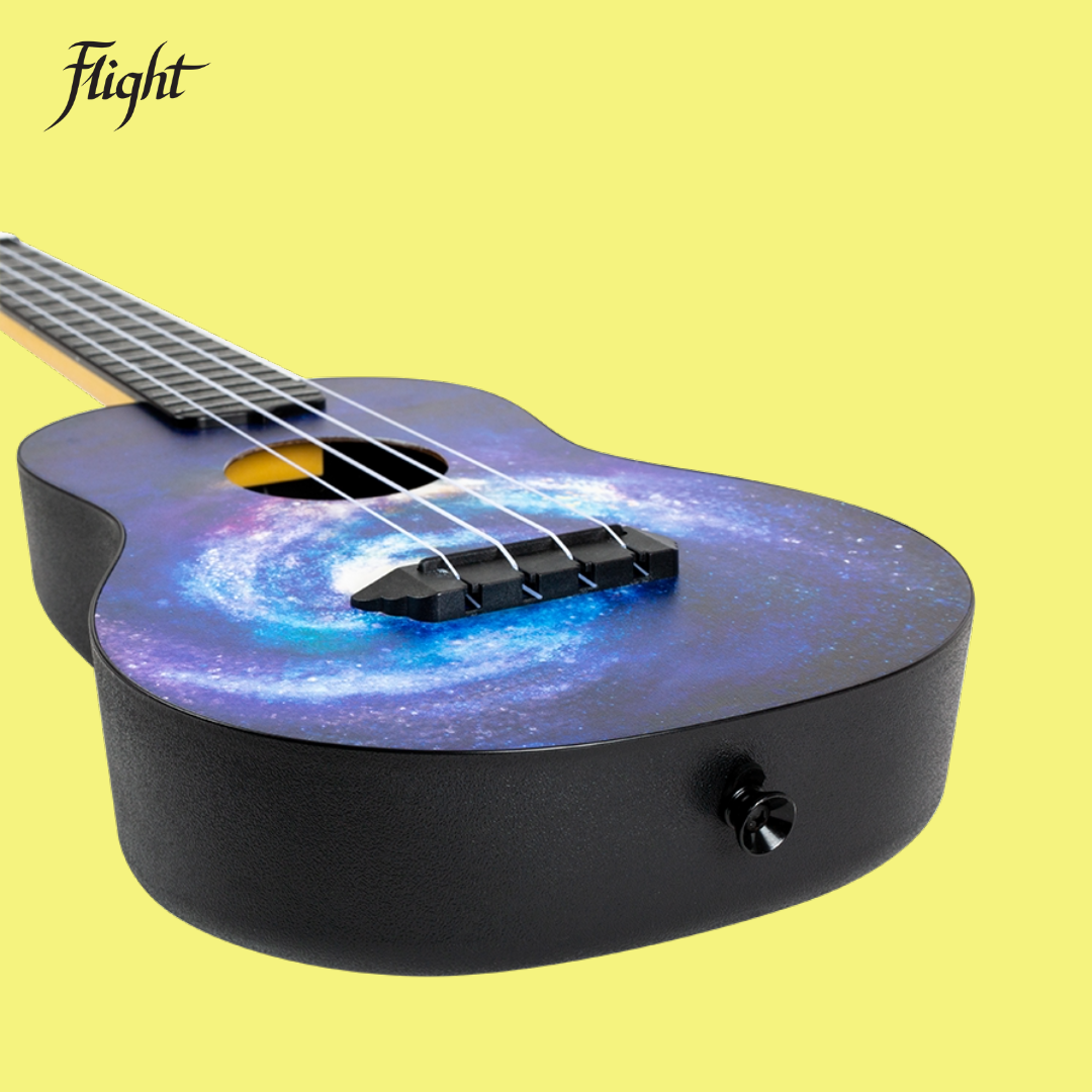 Flight TUC-40 Space Travel Concert Ukulele with Gig Bag