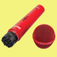 Eikon - Red Vocal Dynamic Microphone with XLR Cable (Arriving Early October)