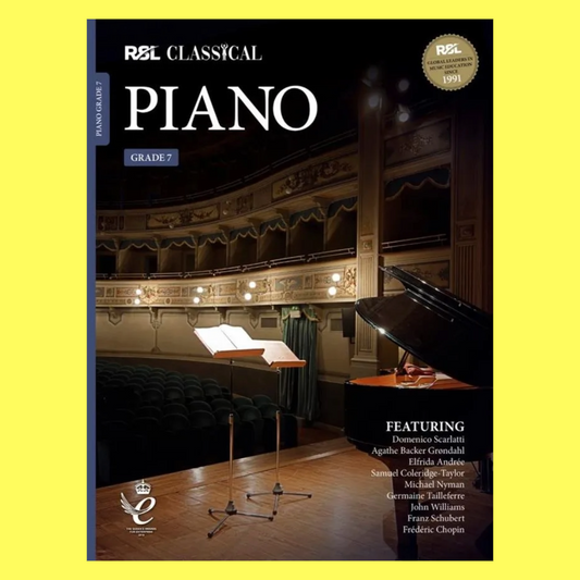 Rockschool Classical Piano Grade 7 Book (2021+)