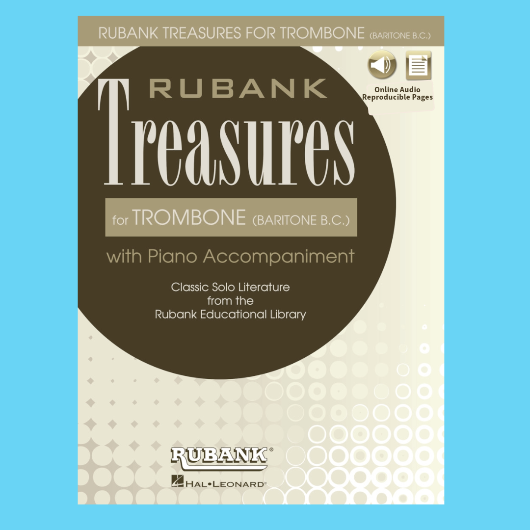 Rubank Treasures For Trombone and Baritone B.C (Book/Olm)