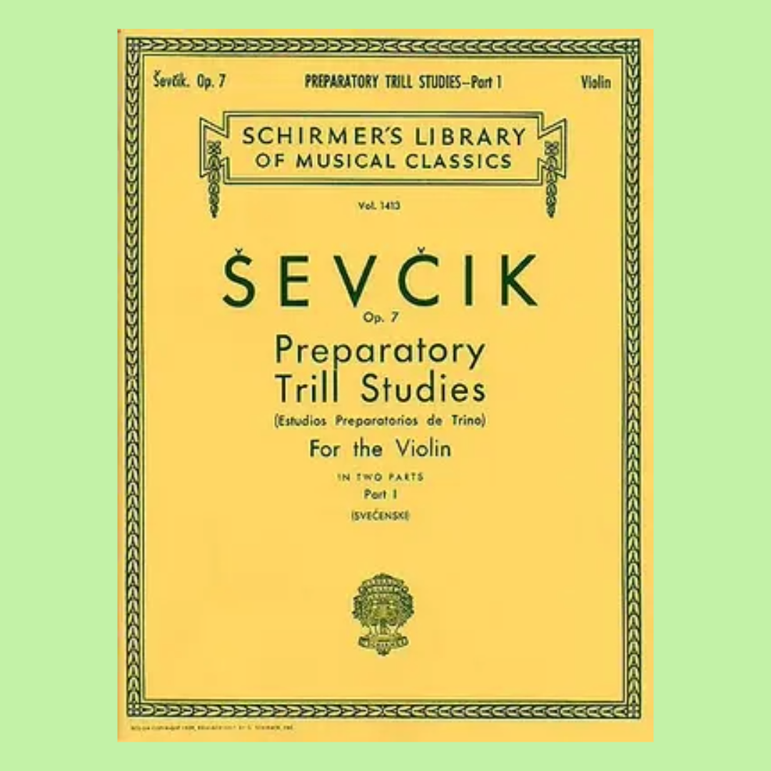 Sevcik: Preparatory Trill Studies, Op 7 Violin- Book 1