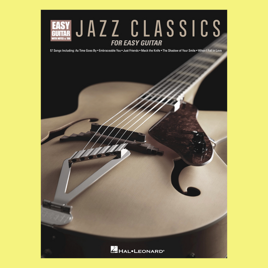 Jazz Classics For Easy Guitar Tab Book