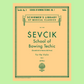 Sevcik - School Of Bowing Technic Op 2 Part 1 Violin Book