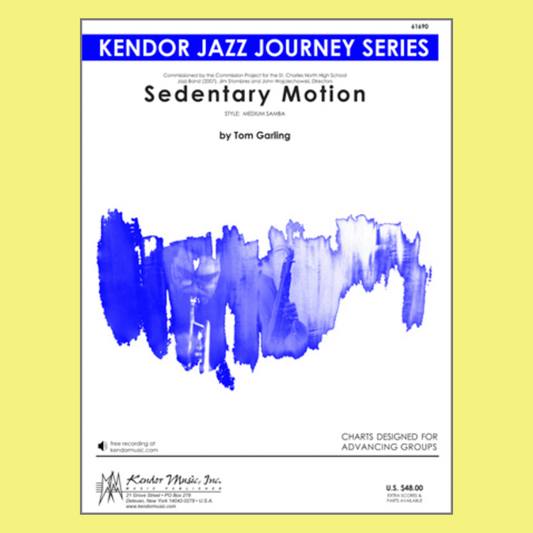 Sedentary Motion Jazz Ensemble Score/Parts