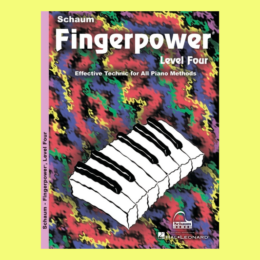 Schaum Fingerpower - Level 4 Piano Book