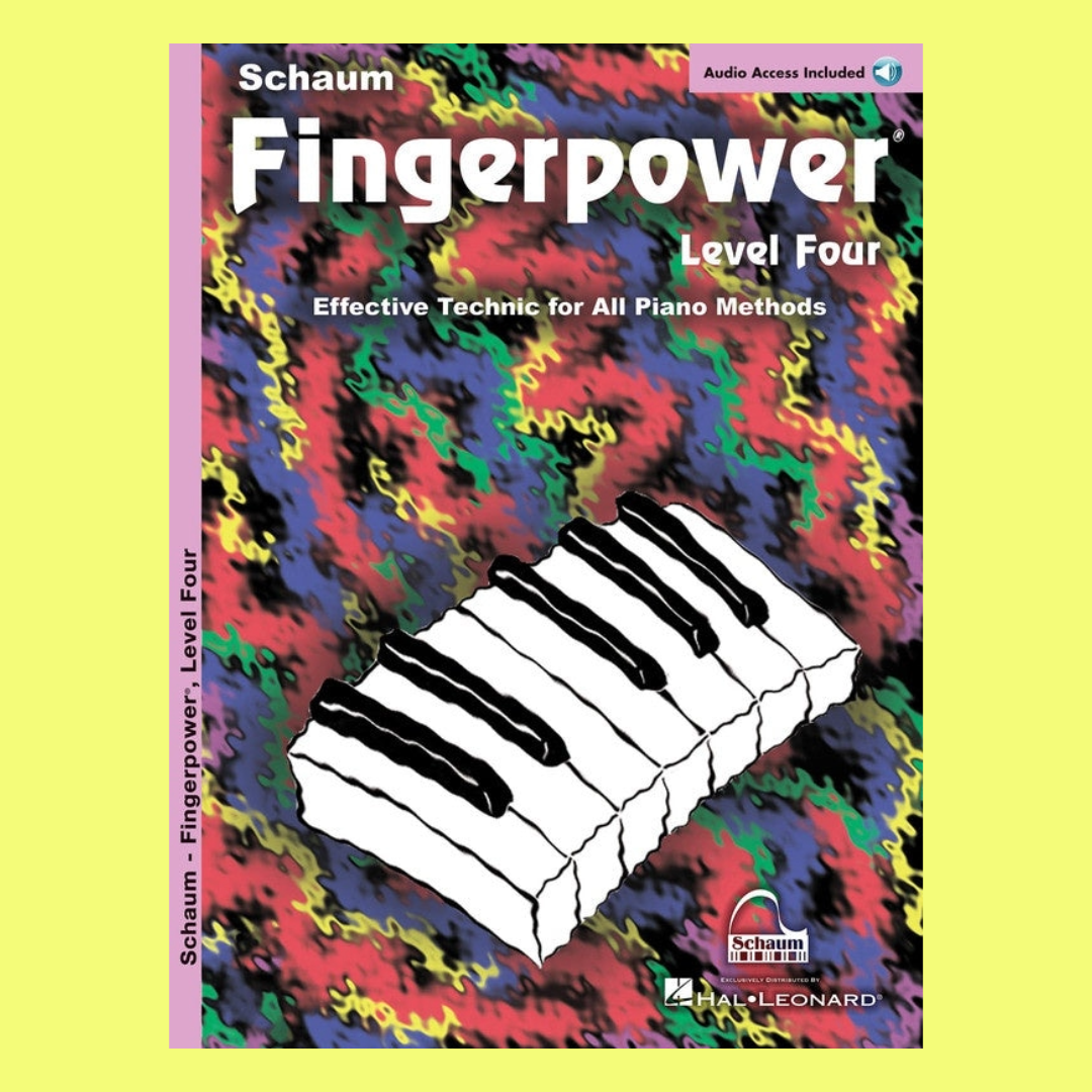 Schaum Fingerpower - Level 4 Piano Book/Ola