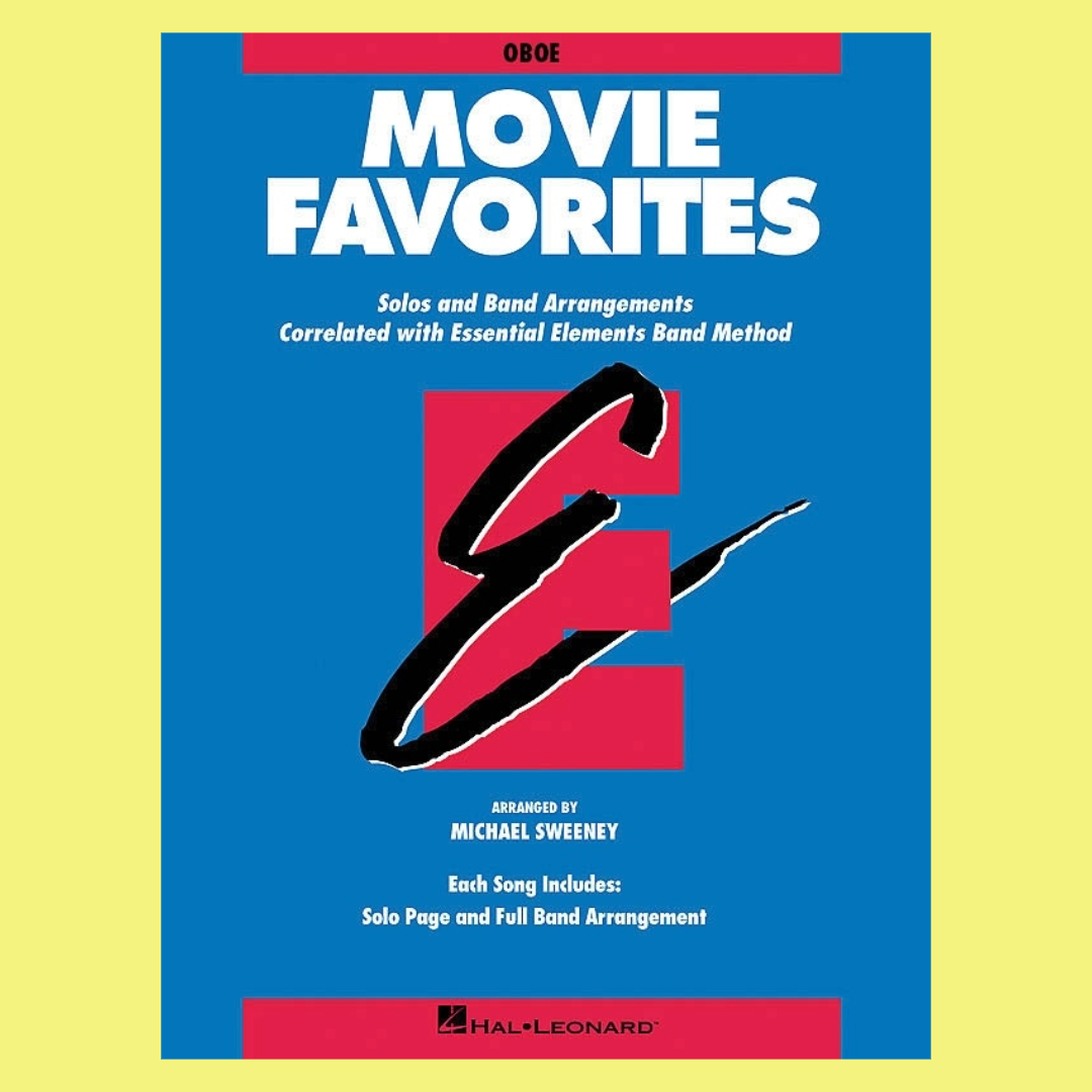 Essential Elements Movie Favorites - Oboe Book