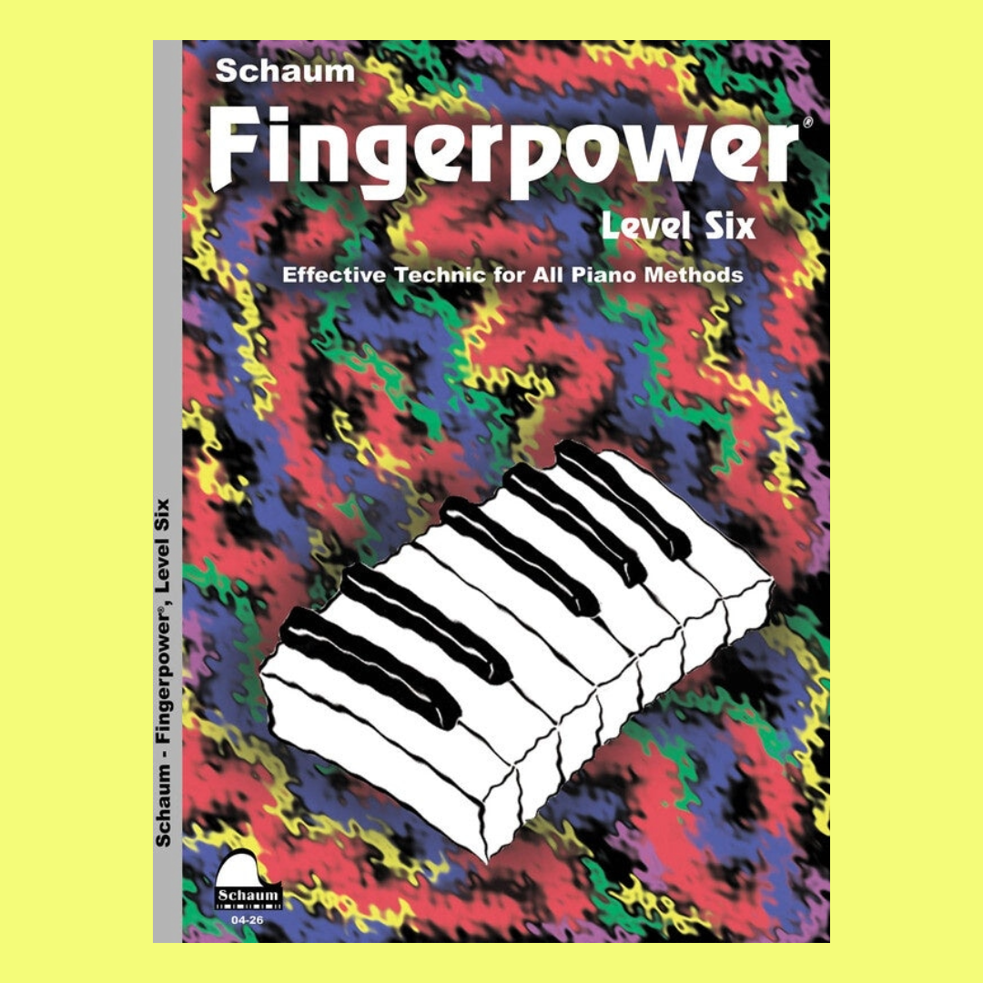 Schaum Fingerpower - Level 6 Piano Book