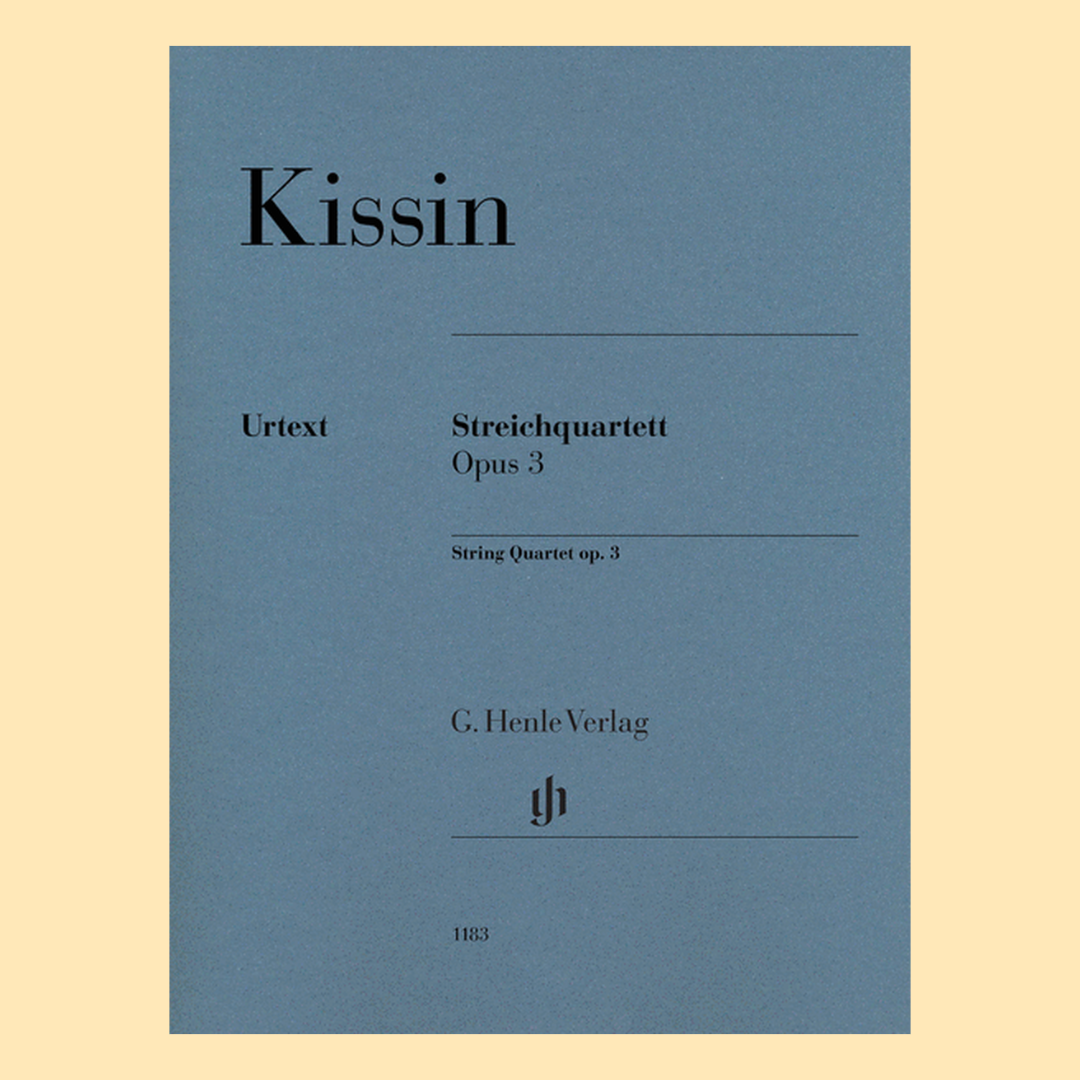 Kissin - String Quartet Op 3 Score/Parts