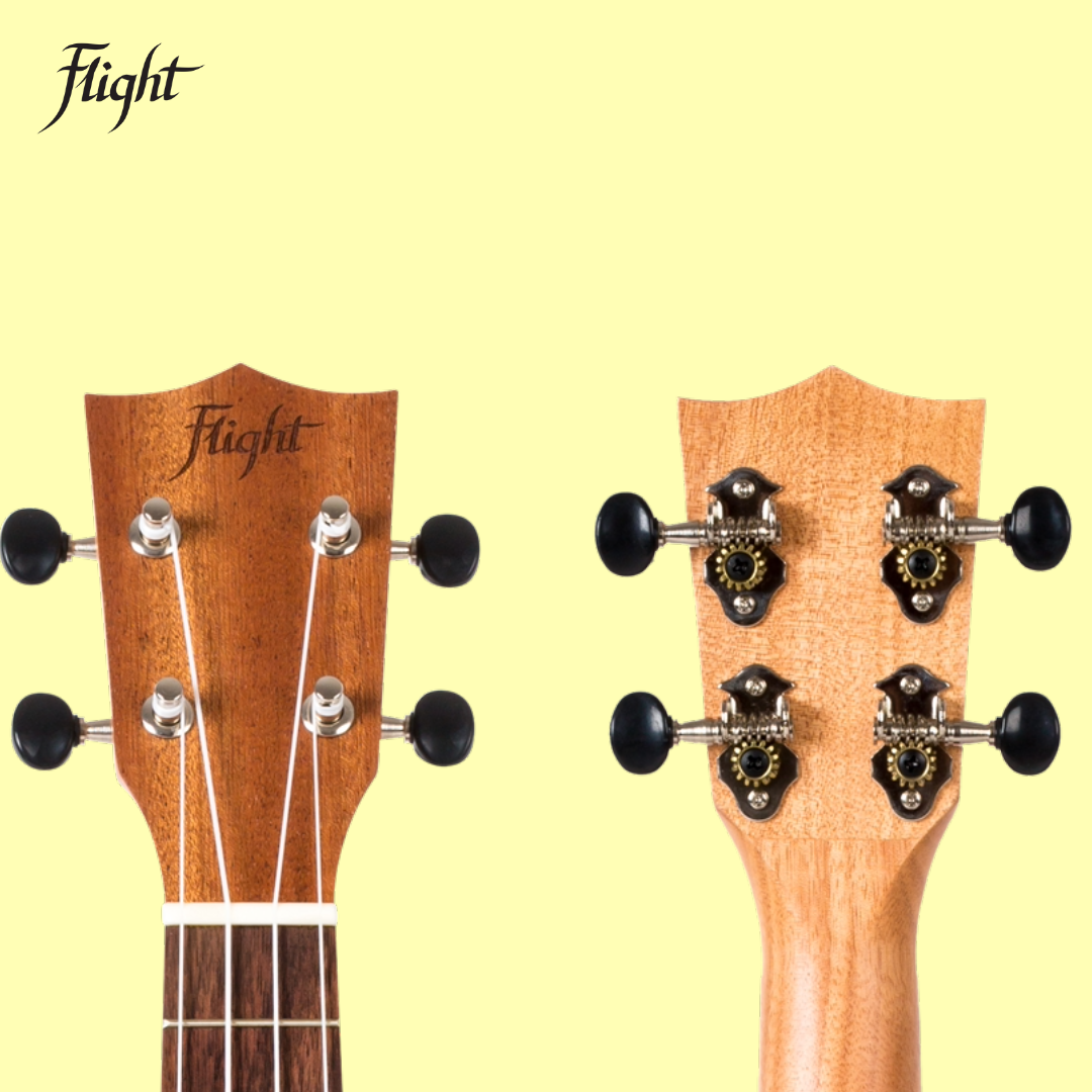 Flight NUS380 Coral Soprano Ukulele with Gig Bag