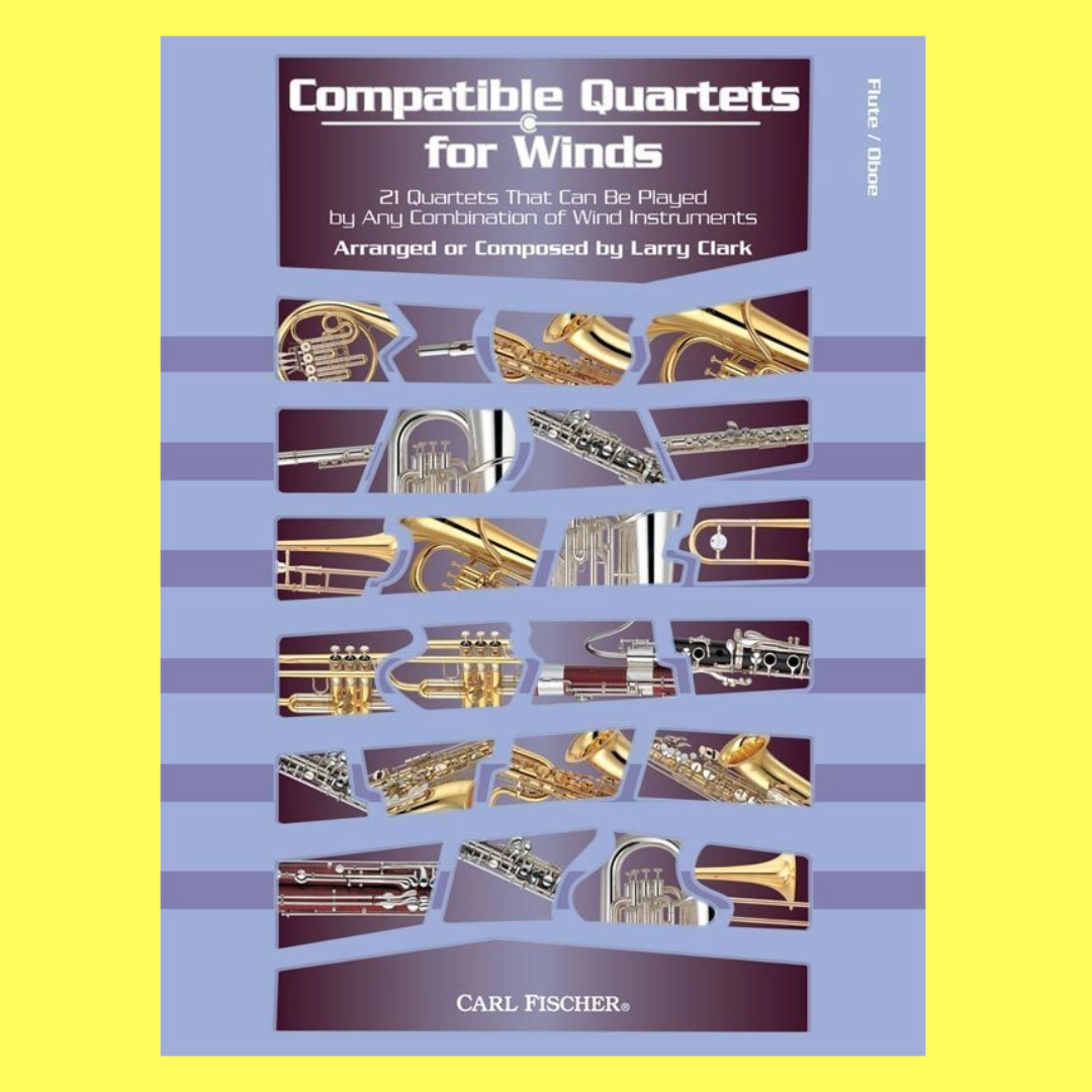 Compatible Quartets For Winds - Flute/Oboe Book