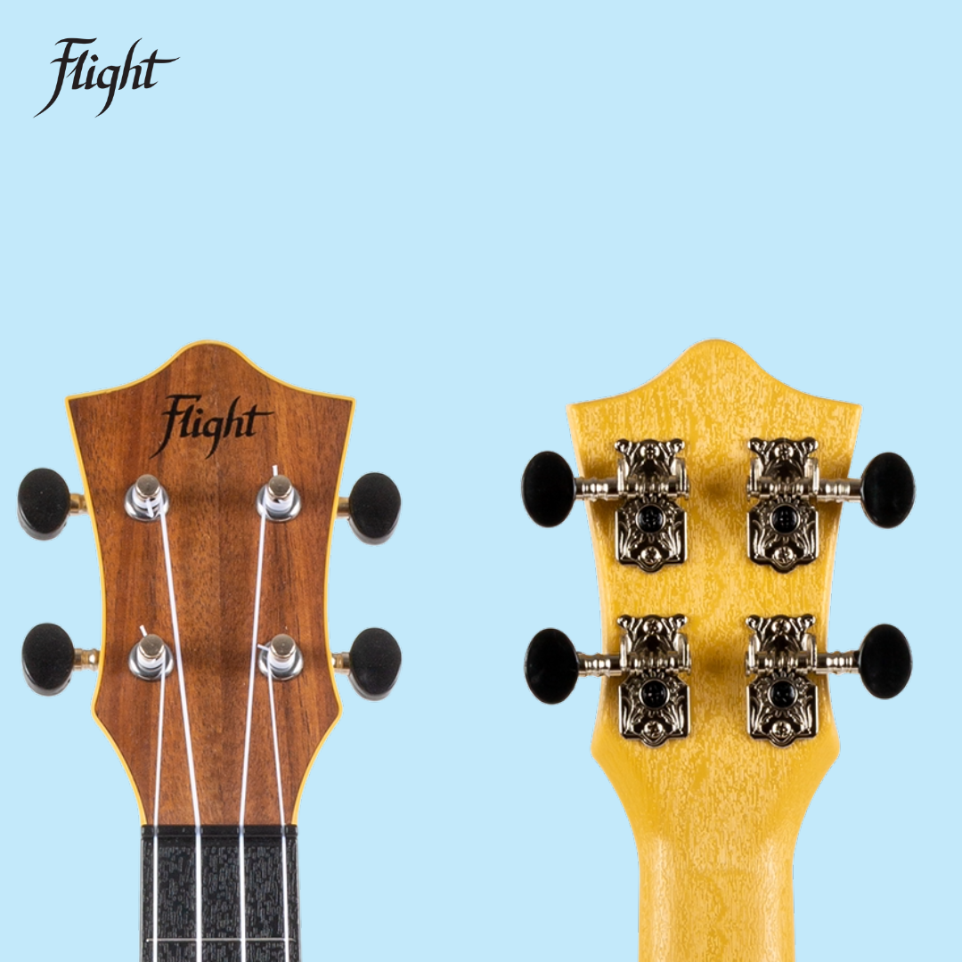 Flight TUC-55 Acacia Travel Concert Ukulele with Gig Bag