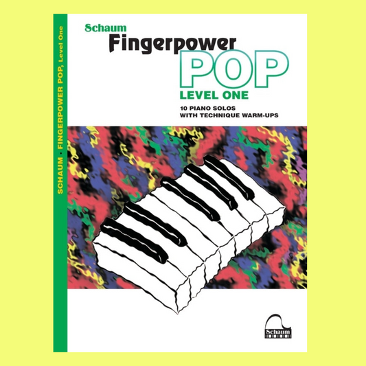 Schaum Fingerpower - Pop Level 1 Piano Book