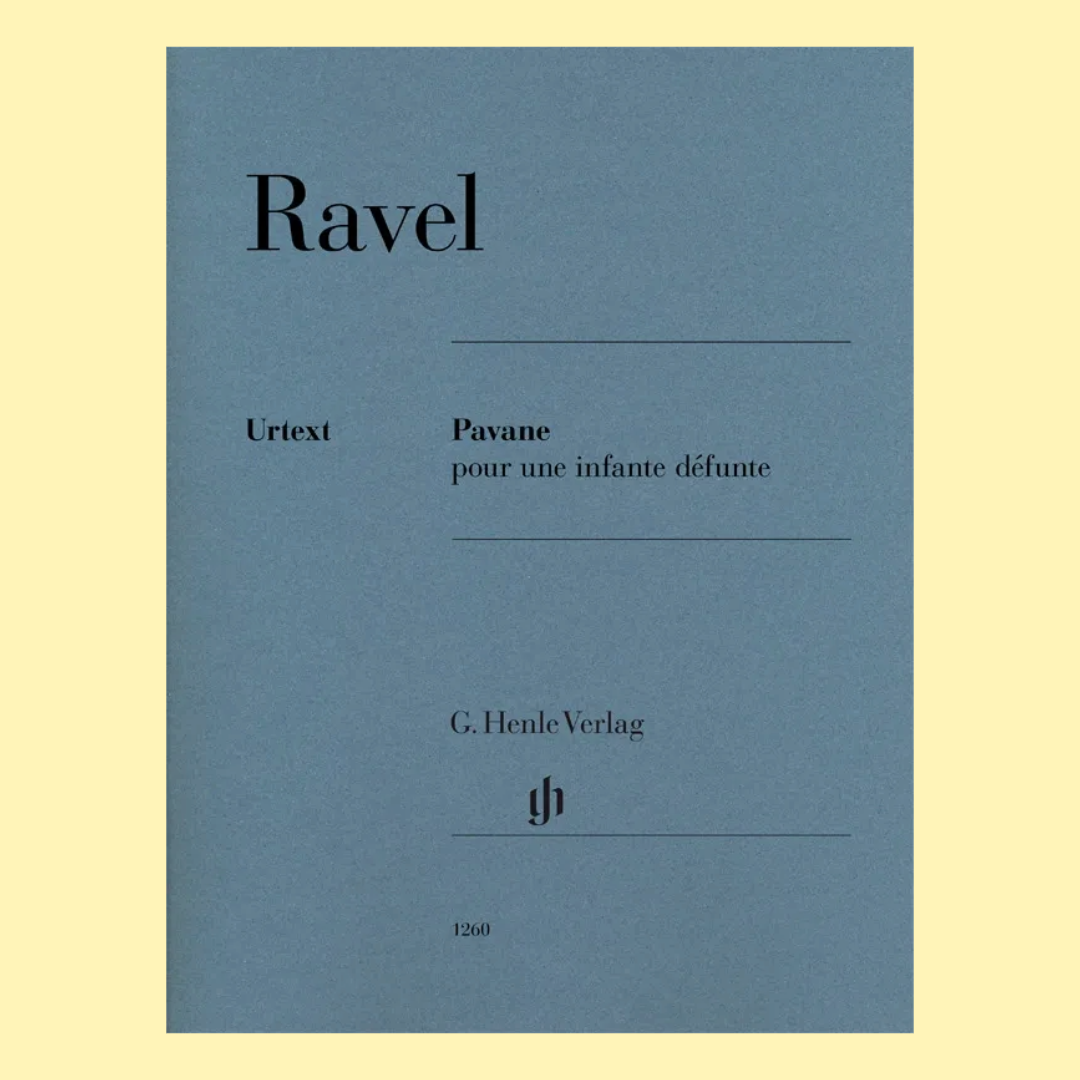 Ravel - Pavane Pour Une Infante Defunte Piano Sheet Music