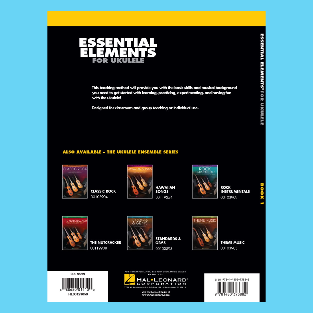 Essential Elements Ukulele - Method Book 1