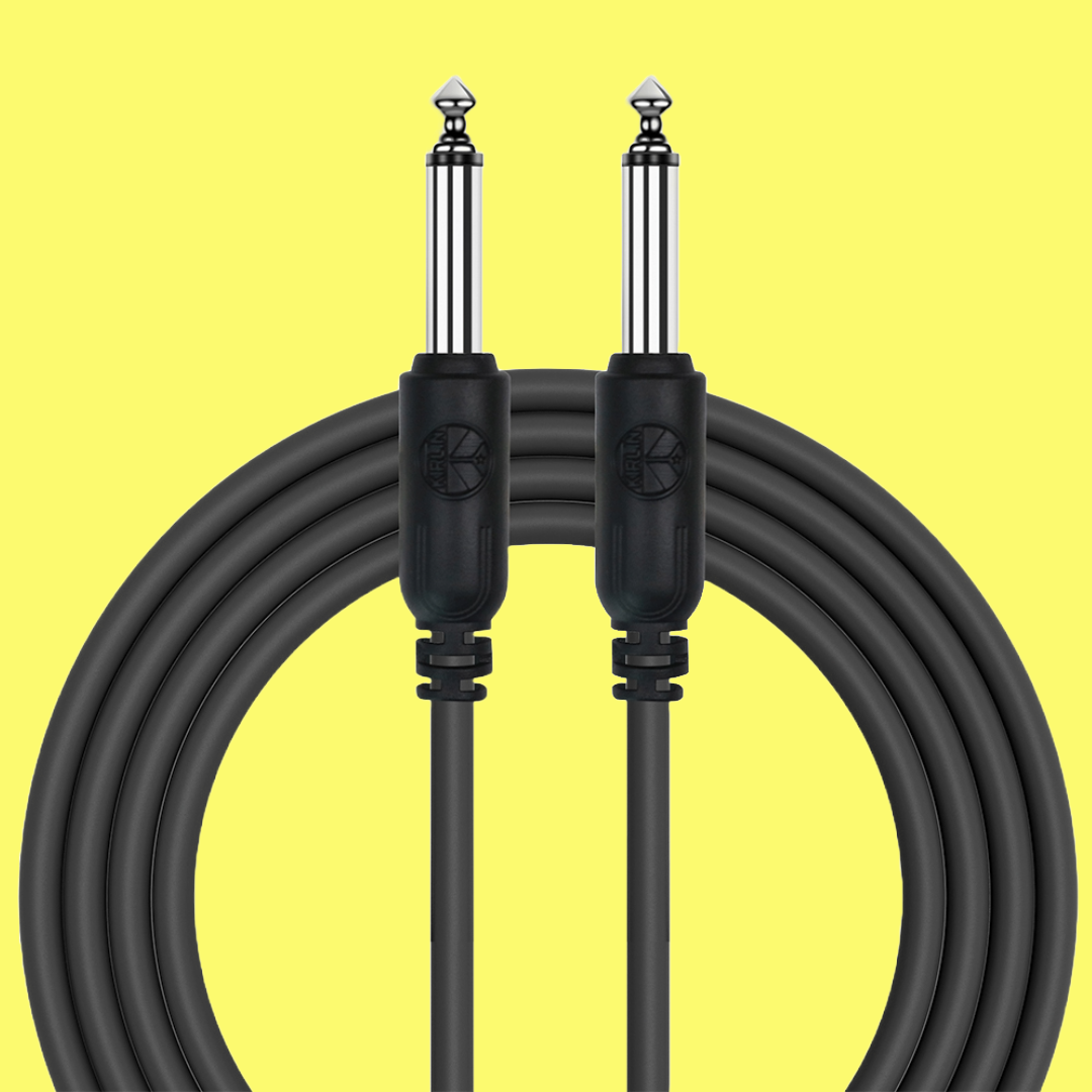 Kirlin Instrument Cable Black - 10ft (3 Metre)