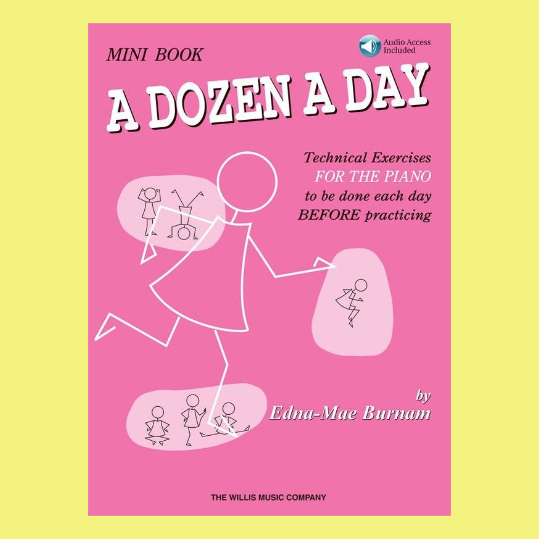 A Dozen A Day For Piano Mini Book (Book/Ola)