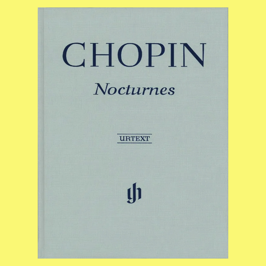 Chopin - Nocturnes Urtext Hardcover Edition Book