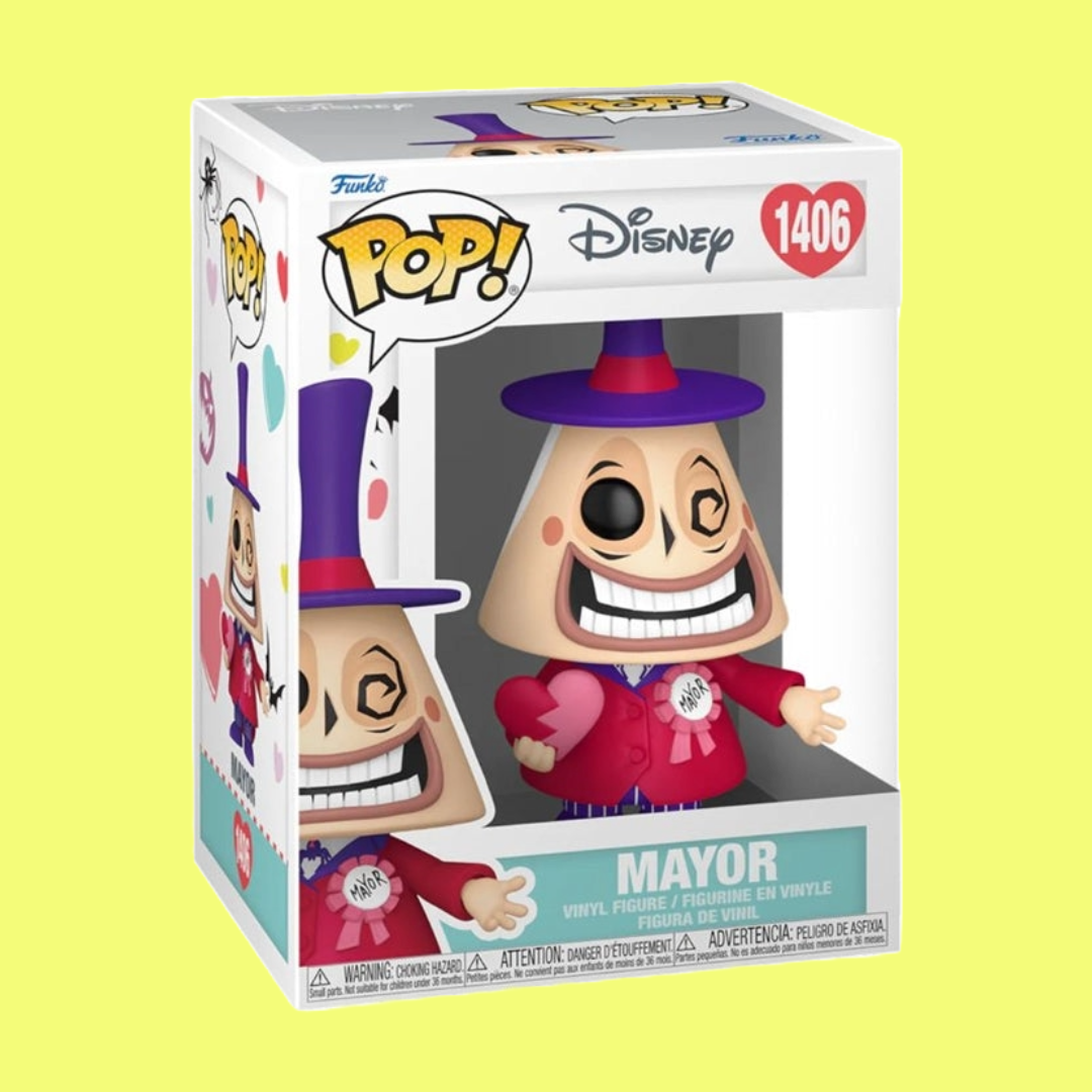 Pop Vinyl: Nightmare Before Christ - The Nightmare Before Christmas: Valentines 2024 - Mayor Pop! Vinyl