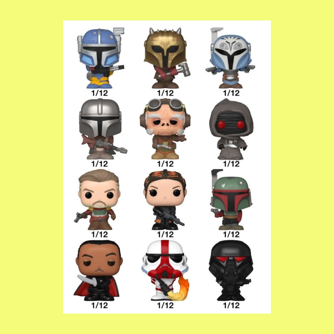 Pop Vinyl: Star Wars: Mandalorian - Star Wars: Mandalorian -Bitty Pop! Vinyl Blind ASST (SENT AT RANDOM)